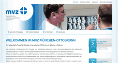 Desktop Screenshot of mvz-ottobrunn.de